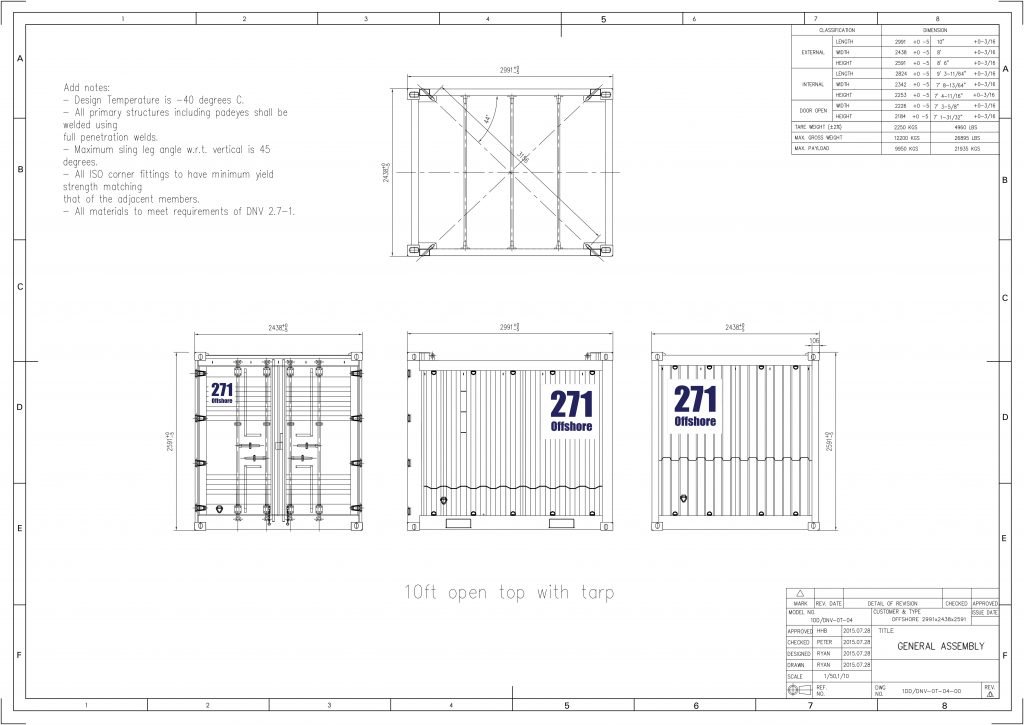 Buy 10ft DNV Offshore Open Top Containers Online Certified Units - Image 14