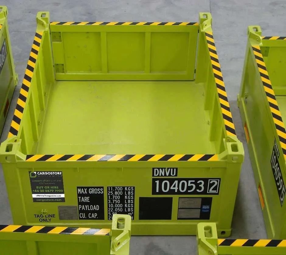 Buy 10ft DNV Offshore Half Height Containers Online 2.7-1 Certified Units - Image 4