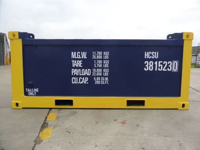 Buy 10ft DNV Offshore Half Height Containers Online 2.7-1 Certified Units - Image 7