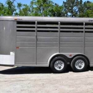 2017 CM 3HSLBP 3 Horse Trailer