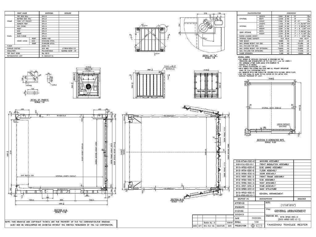 Buy 10ft DNV Refrigerated Offshore Containers Online 2.7-1 Certified Reefer Units for Sale. - Image 9